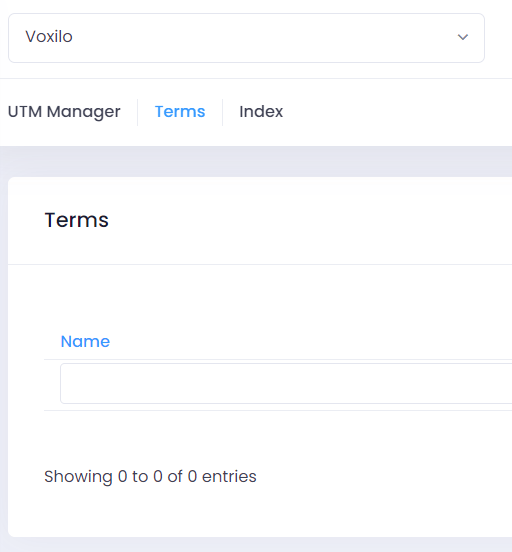 UTM Manager